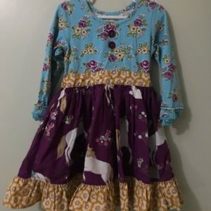 Eleanor Rose horse dress